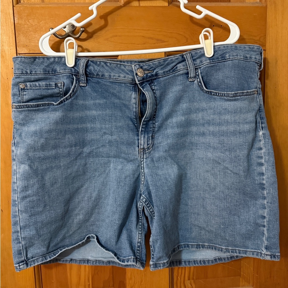 Casual Blue Denim Shorts